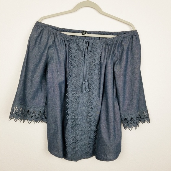 Unique Spectrum Tops - Unique Spectrum | off the shoulder | crochet